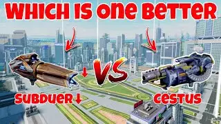 WR🔥 Subduer[Nerf] VS Cestus Robot Comparison |WAR ROBOTS|