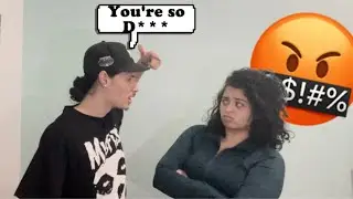 Calling My Girlfriend The “D” WORD To See Her Reaction… *SHE LEFT ME*