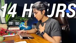 14 HOURS LIVE🛑 Study With Me📚  | Cozy Ambience🌧️ | 90/10 Pomodoro⏳| Deep Work Mode