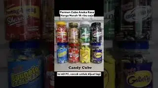 Permen cube candy viral