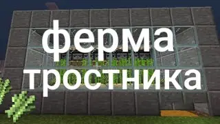 Автоматическая ферма тростника в Minecraft 1.14