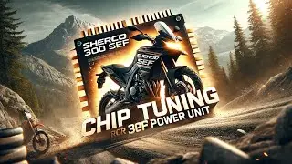 Chip tuning for SHERCO 300 SEF power unit