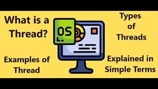 Threads in Operating System | What is a Process? | Types of Threads | Examples of Threads