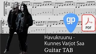 Havukruunu - Kunnes Varjot Saa Guitar Tabs [TABS]