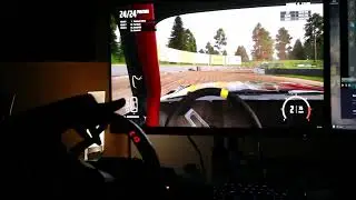 Wreckfest with a wheel is brutal