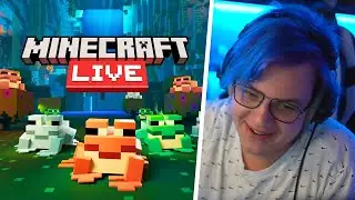 Пятёрка Смотрит Трейлер Minecraft Live 2022