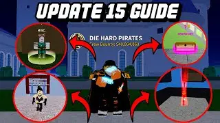 BLOX FRUITS UPDATE 15 GUIDE ALL LOCATIONS/HOW TO GET NEW WEAPONS AND NEW FIGHTING STYLE