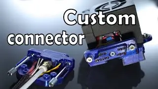 Design and print a custom connector for the Creality printer with swappable hot end