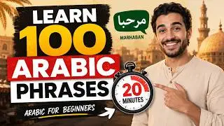 Learn 100 Arabic Phrases in 20 Minutes  Arabic for Beginners