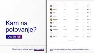 Nova spletna stran Letališča Ljubljana