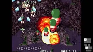 Sonic Wings 3 ソニックウィングス3 - St2-1 (1-ALL) - Chaika&Pooshka - 1.551.800pts