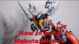 Lego Bionicle How to build Makuta Miserix