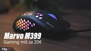 JEFTIN RUPIČASTI GAMING MIŠ - Marvo M399