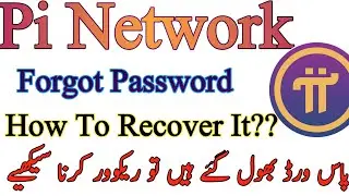how to recover pi network password // If you forget password how to recover you pi network account?