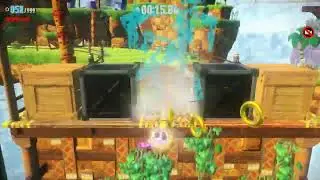 Sonic Frontiers Speedrun : Cyberspace 1-1 - 00.27.95 WORLD RECORD (Showin's Momentum Mod Category)