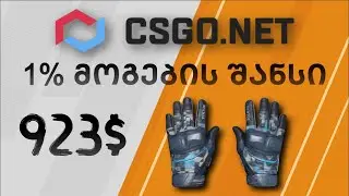 1% იანი შანსი 900$ ხელთათმანი