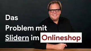 Darum solltest du Slider aus deinem Onlineshop verbannen!