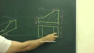Isometric view question 3 I Isometric drawing  I  Isometric tutorials for Engineering drawing.