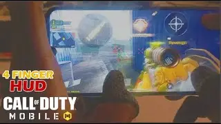 Handcam Sniper 4 Finger | CALL OF DUTY MOBILE!