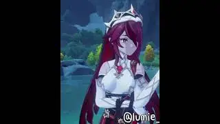 Rosaria LEAKED Open World Idle Animation and Voice Lines