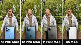 Камера iPhone 13 Pro Max vs 12 Pro Max / 11 Pro Max / XS Max - Что купить в 2021?