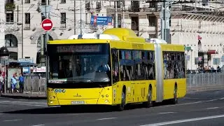 Минск. Поездка на автобусе MAZ 215.069 госномер АС 5383-7 маршрут 20с (07.07.2022)