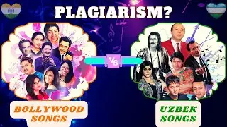 UZBEK SONGS vs. BOLLYWOOD SONGS | Bollivud / hind qo'shiqlariga o'xshash o'zbek qo'shiqlari