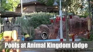 Swimming Pools at Disney's Animal Kingdom Lodge -  Samawati Springs Pool & Uzima Pool
