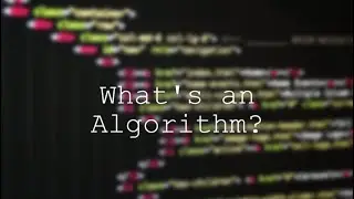 How well do you know algorithms?