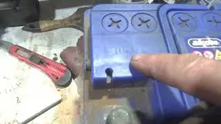 Обслужил лодочный мотор.