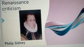 Philip Sydney- Renaissance criticism