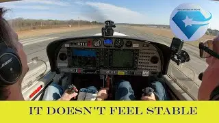 Student Learning To Land A DA40