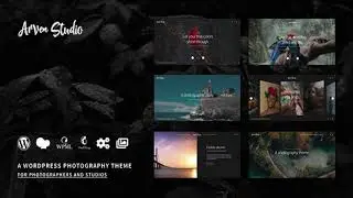 Arven Photography - WordPress Photography Theme for Photography | Themeforest Website Templates and