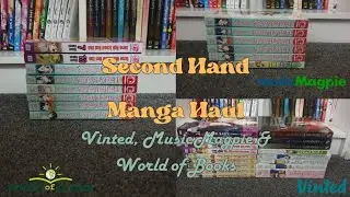 Second Hand Manga Haul | Vinted, MusicMagpie & World of Books