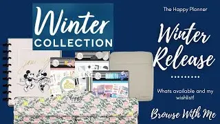 Browse With Me | Winter Release 2021 | The Happy Planner