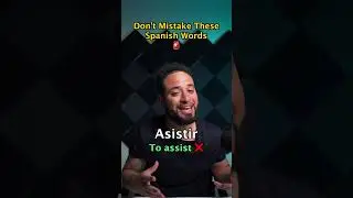 Don't Mistake These Spanish Words | Learn Spanish