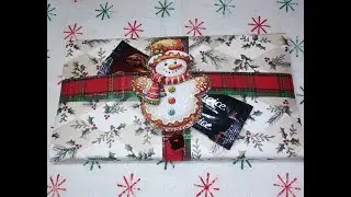 Making Adorable Gingerbread Cookie Embellishments For A Giant Candy Bar/Coffee/Gift Card Holder!