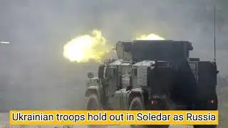 Ukrainian troops hold out in Soledar as Russia builds up forces, Kyiv says
