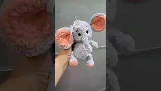 Мои слоники #доброеутро #слониккрючком #красотаруками#ручная_работа #вяжемигрушки #слоник
