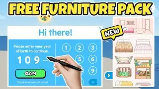 FREE FURNITURE PACK! TOCA BOCA FREE CODE