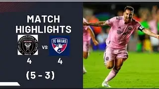 Inter Miami CF vs FC Dallas FULL MATCH HIGHLIGHTS । MLS CUP 2023 l SPORTS GLORY l
