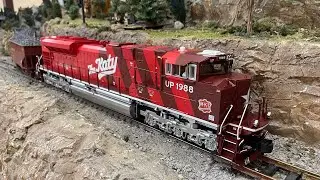 MTH GAUGE 1 SD70ACE “The Katy”.  Custom Run by #MrMuffinsTrains