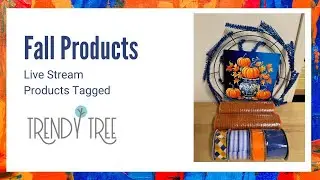 Trendy Tree is live! Showing a Few New Fall Products
