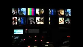 Cinema4D Redshift - TV broadcast studio