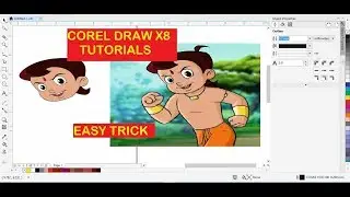 Corel Draw X8 | Tutorial For Beginners | Image Pixel to Vector | Technical MMS Videos