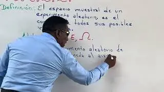 DEFINICIÓN DE ESPACIO MUESTRAL.
