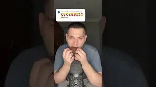 ASMR EMOJI CHALLENGE 🤑🍫❤️🤬😎