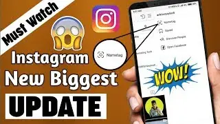HOW TO USE INSTAGRAM NEW FEATURE NAMETAG | INSTAGRAM LATEST NEW FEATURE