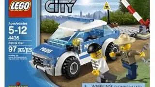 Lego City Police Patrol Car 4436 (Toy)
