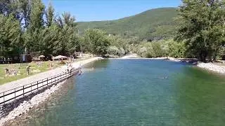 Praia fluvial de Valhelhas